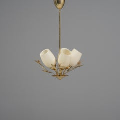 Seltener floraler Anhänger, Itsu, 1950er Jahre