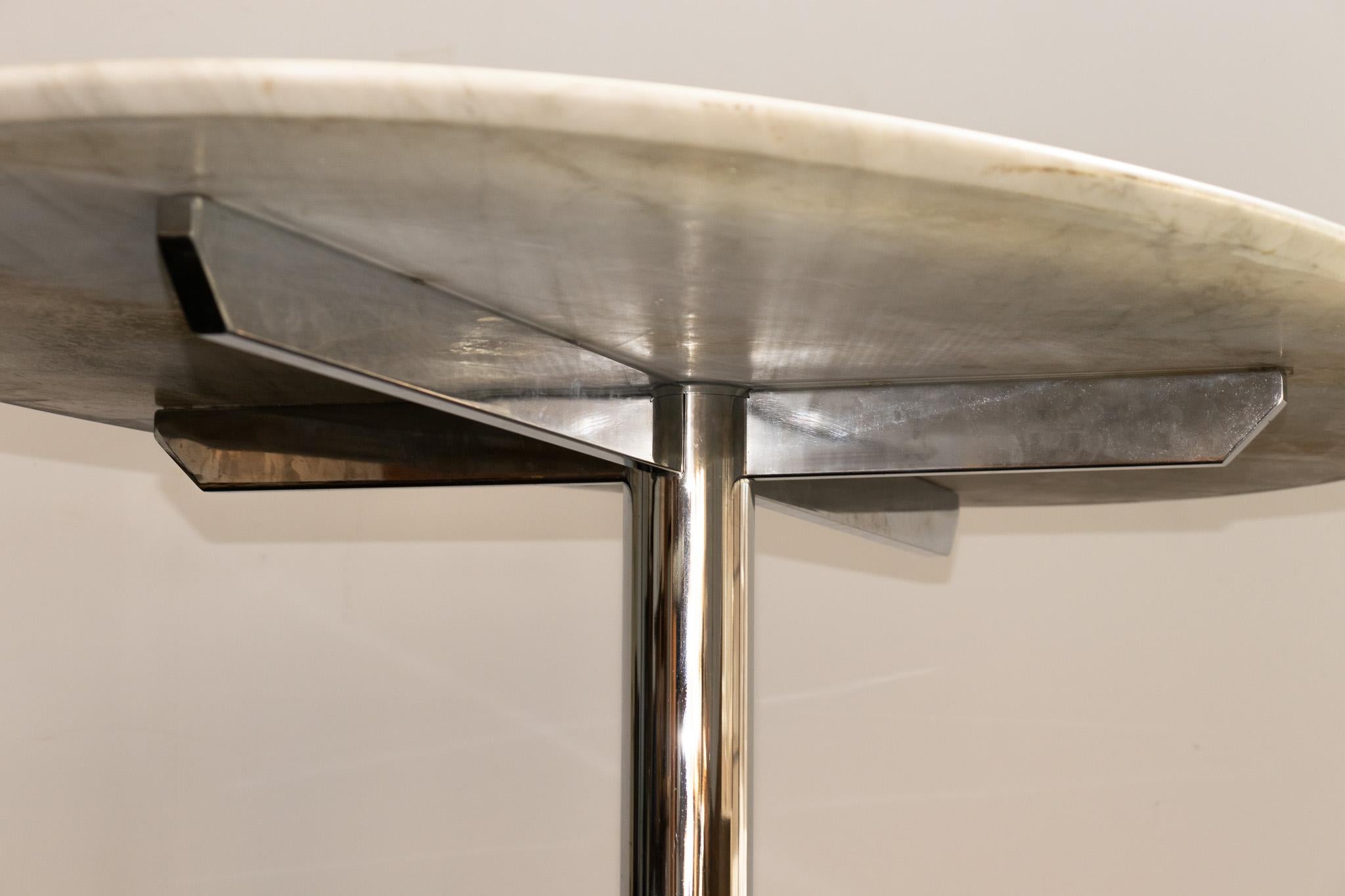 Rare table de salle à manger Florence Knoll pour Roche Bobois, France, années 1960 en vente 1