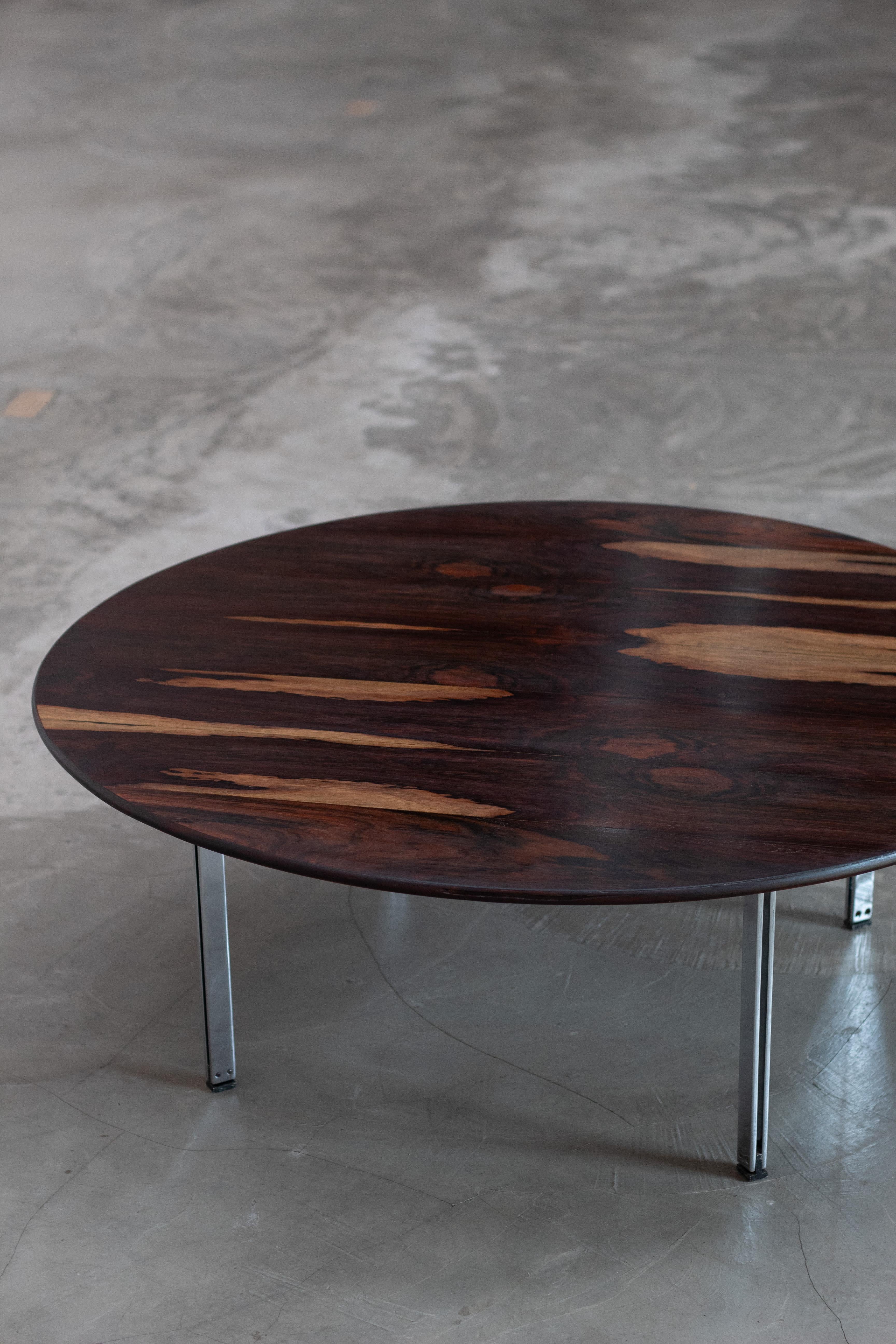 Mid-Century Modern Rare Florence Knoll “Parallel Bar” Coffee Table, 1954 For Sale