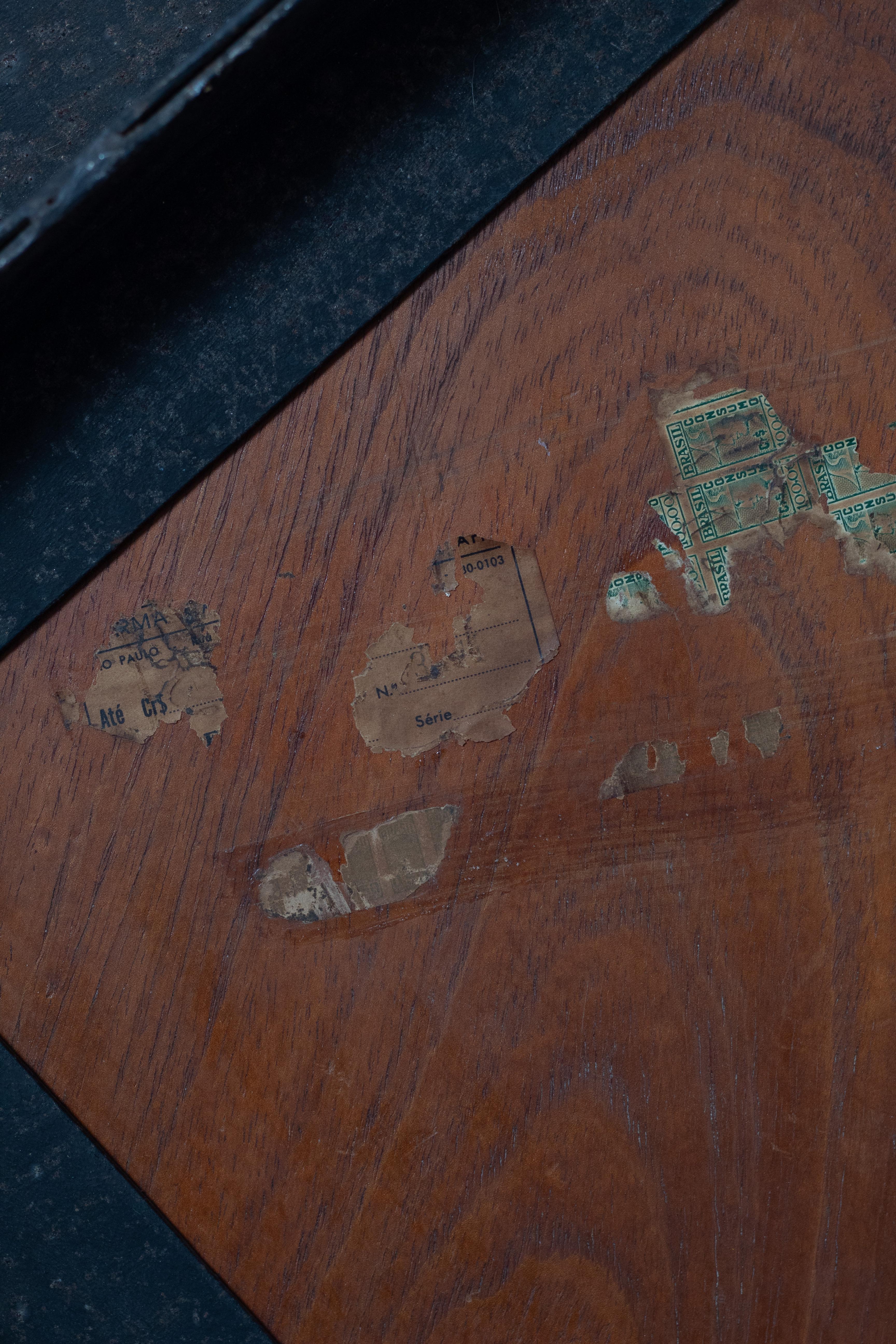 Woodwork Rare Florence Knoll “Parallel Bar” Coffee Table, 1954 For Sale