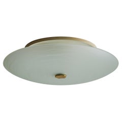 Rare Flush Mount Ceiling Light by Max Ingrand for Fontana Arte