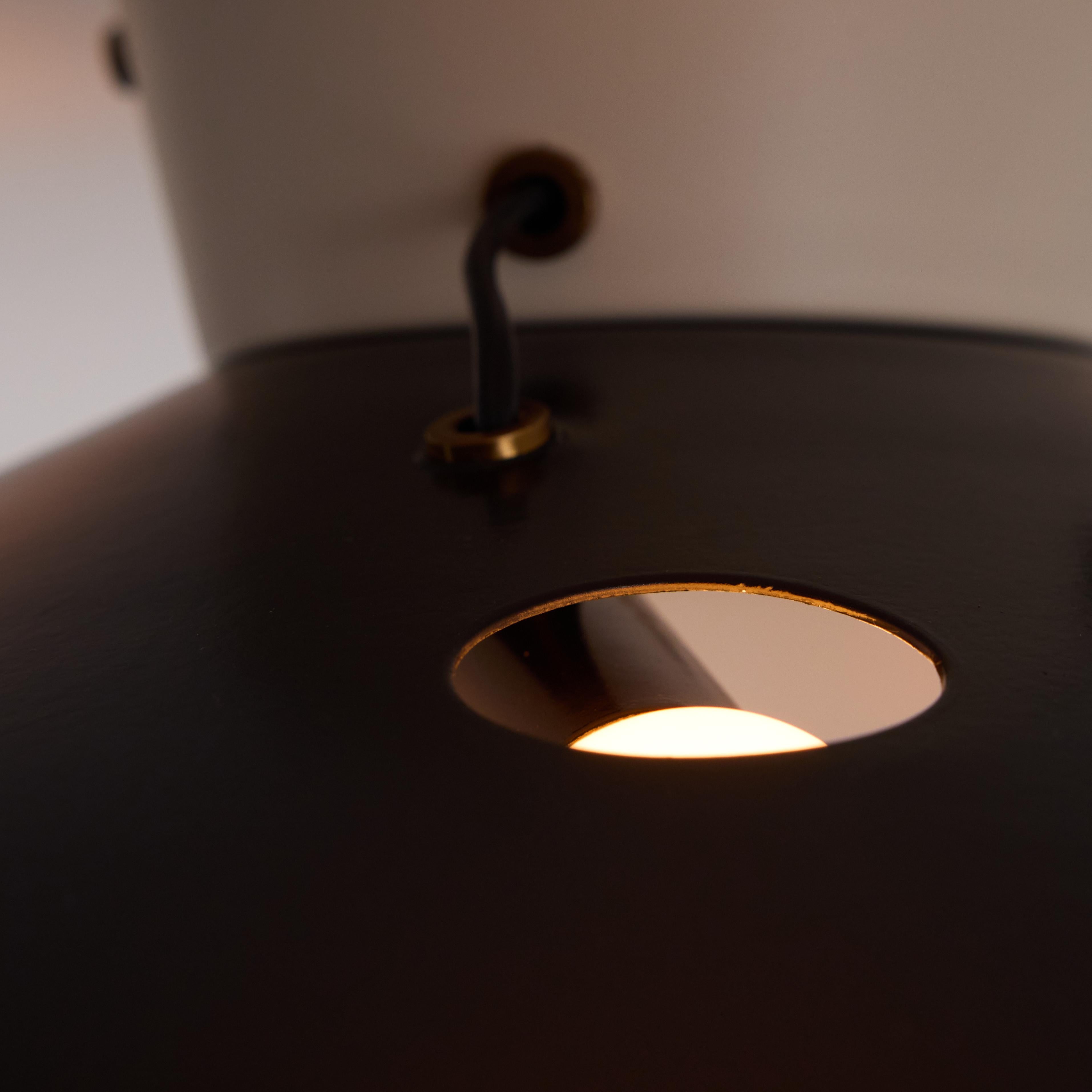 Rare Flush Mount Ceiling Light by Stilnovo In Good Condition For Sale In Los Angeles, CA