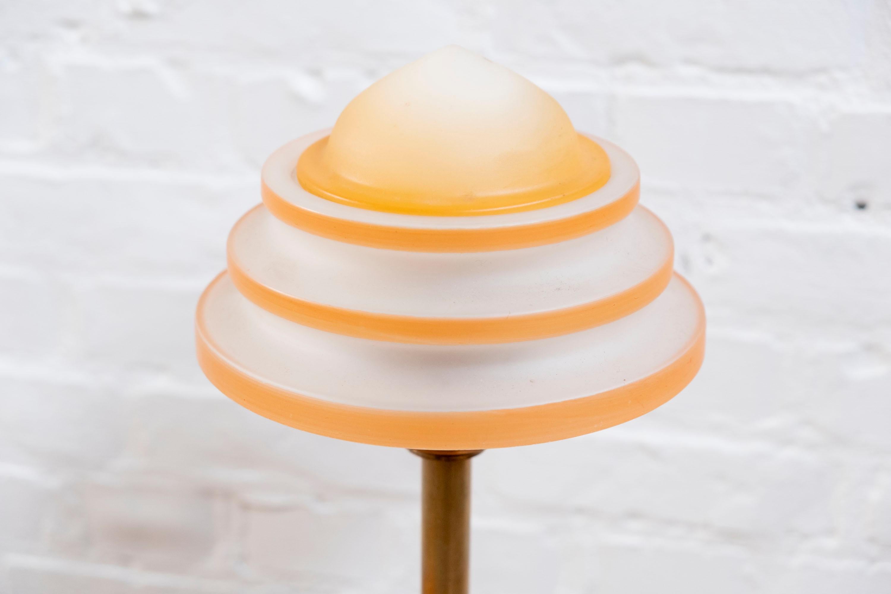 Danish Rare Fog & Mørup table lamp, 1940s Denmark For Sale