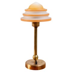 Vintage Rare Fog & Mørup table lamp, 1940s Denmark