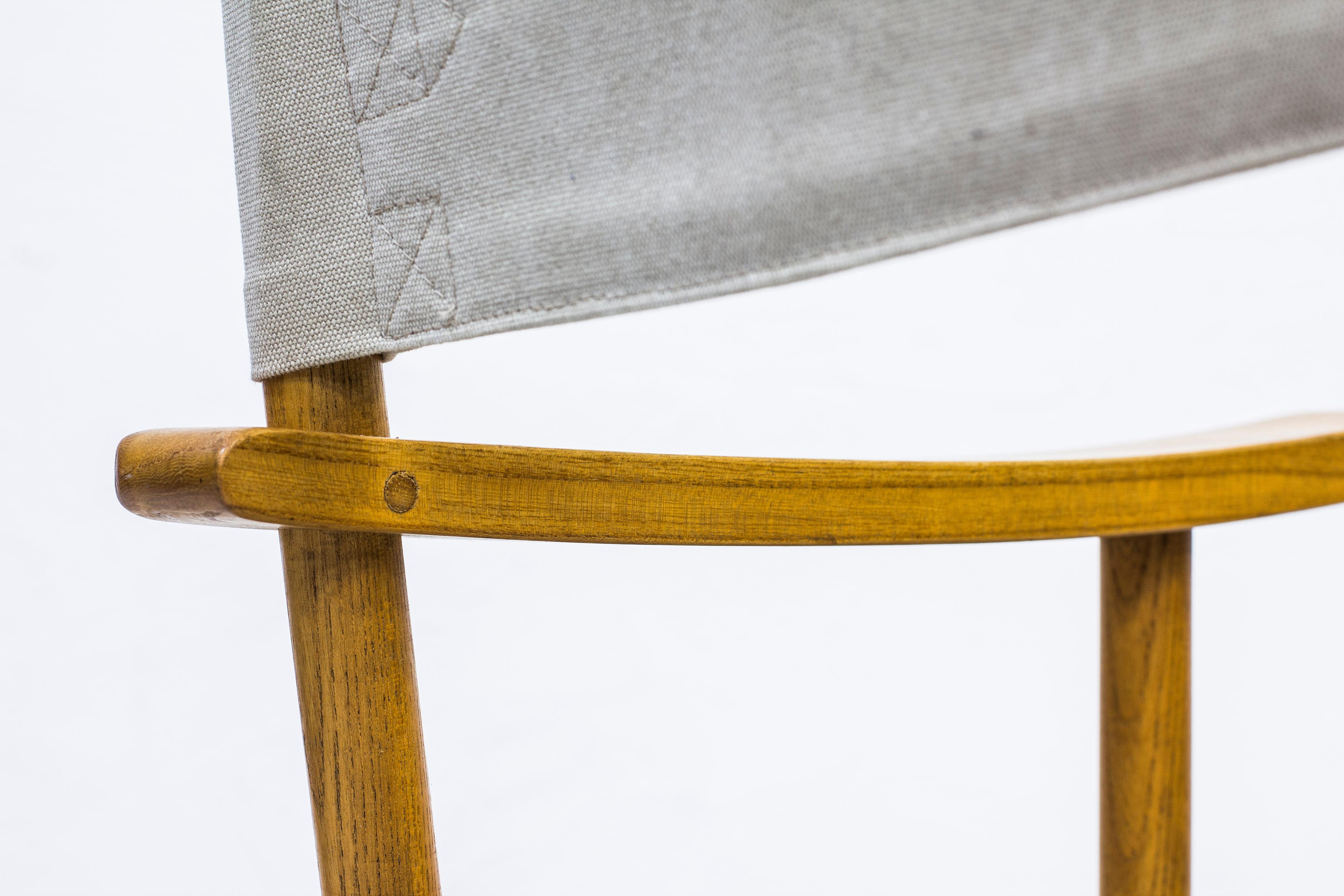 Rare Folding Chair by Sune Lindström for Nordiska Kompaniet 5