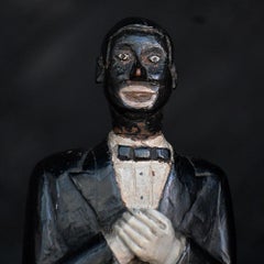 Rare folk art carved figure of Al Jolson “The Jazz Singer”