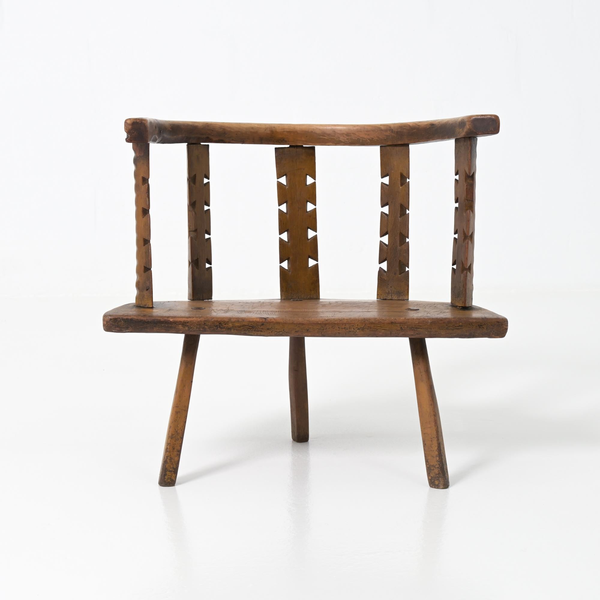 Rara silla de arte popular Arte popular en venta