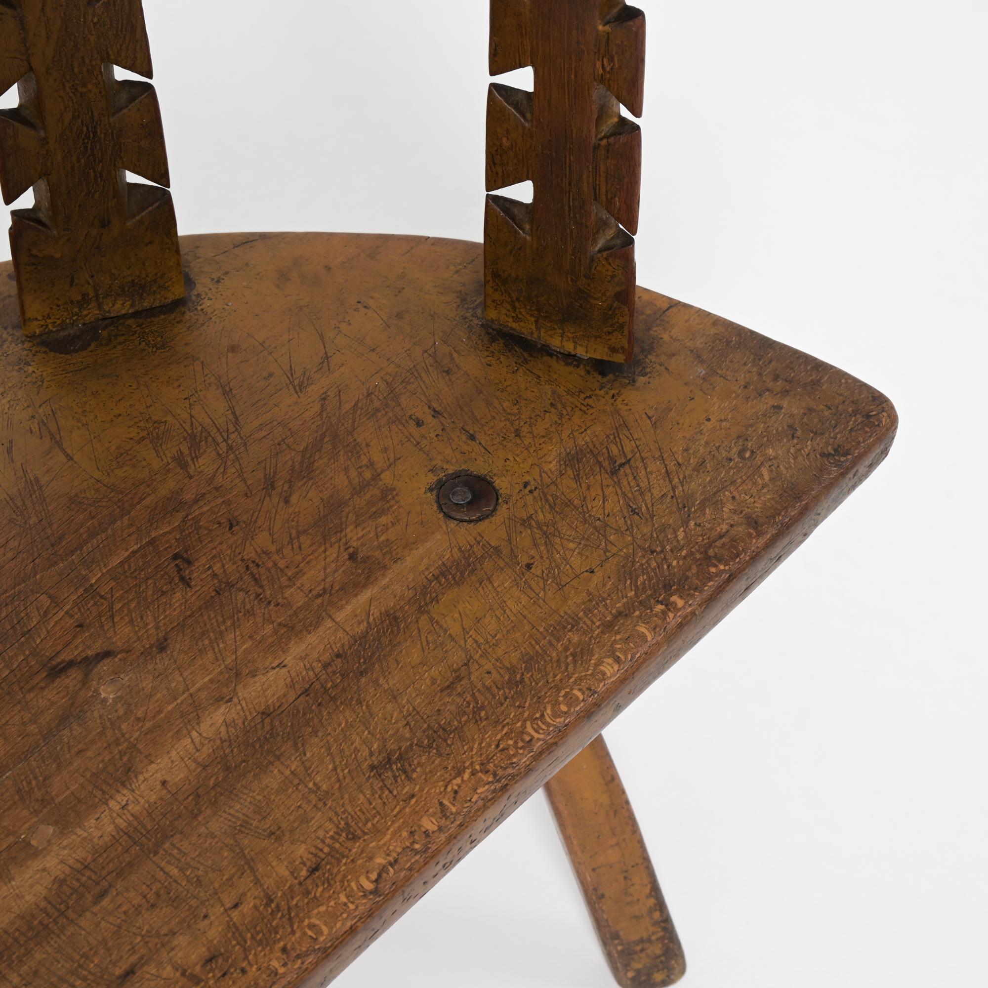 Rara silla de arte popular en venta 3