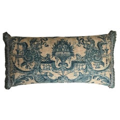 Antique Large Rare Fortuny Cushion
