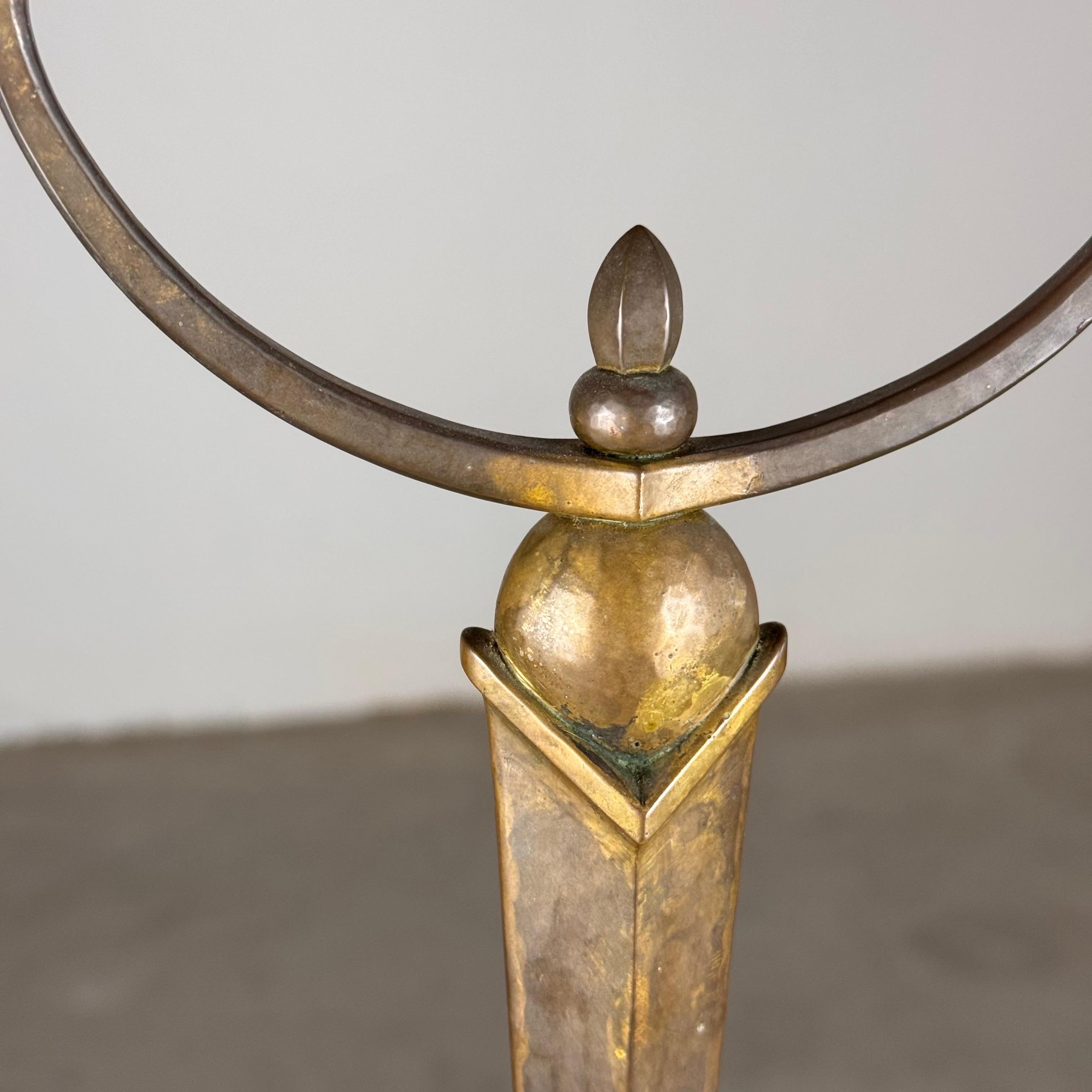 Raro candelabro secesionista de cuatro velas de R.S., Viena, 1900 en venta 9