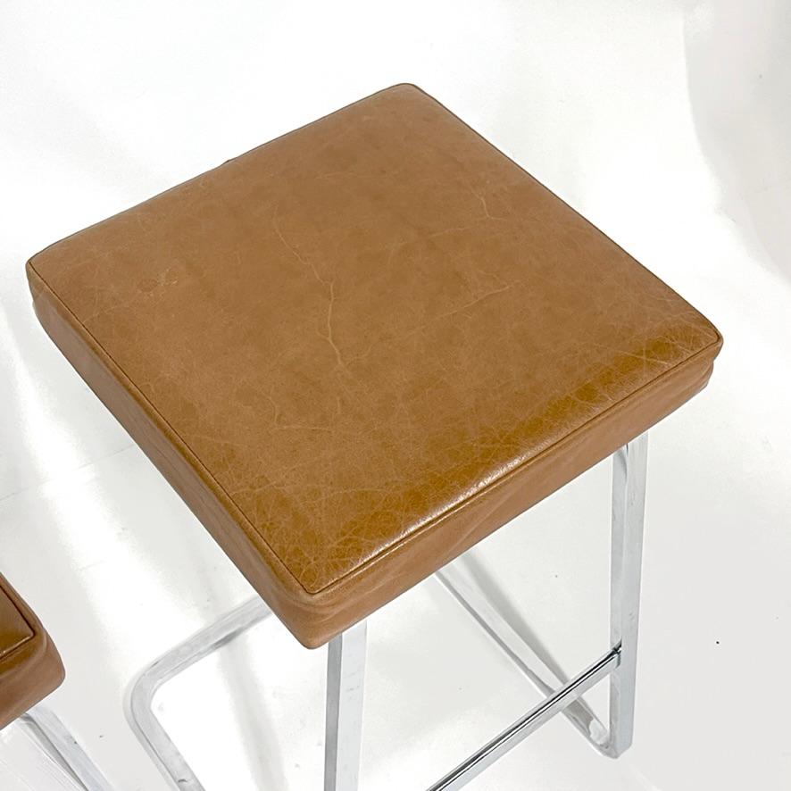 American Rare Four Seasons Bar Stool MIES VAN DER ROHE for KNOLL , Philip Johnson 2 Avail