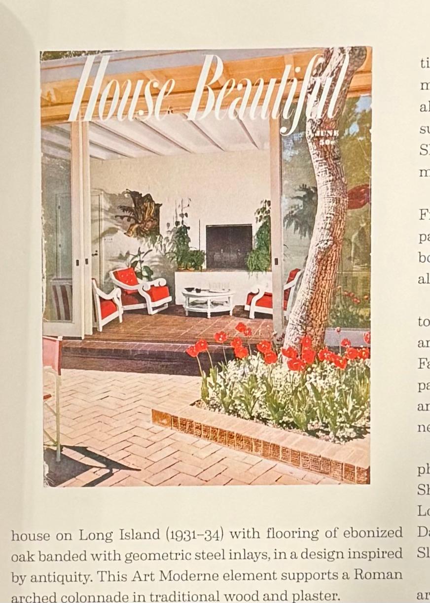 Rare Frances Elkins Lounge Chairs, Coleman Estate, Pebble Beach, 1946 For Sale 4