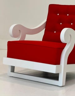 Seltene Frances Elkins Lounge Chairs, Coleman Estate, Pebble Beach, 1946