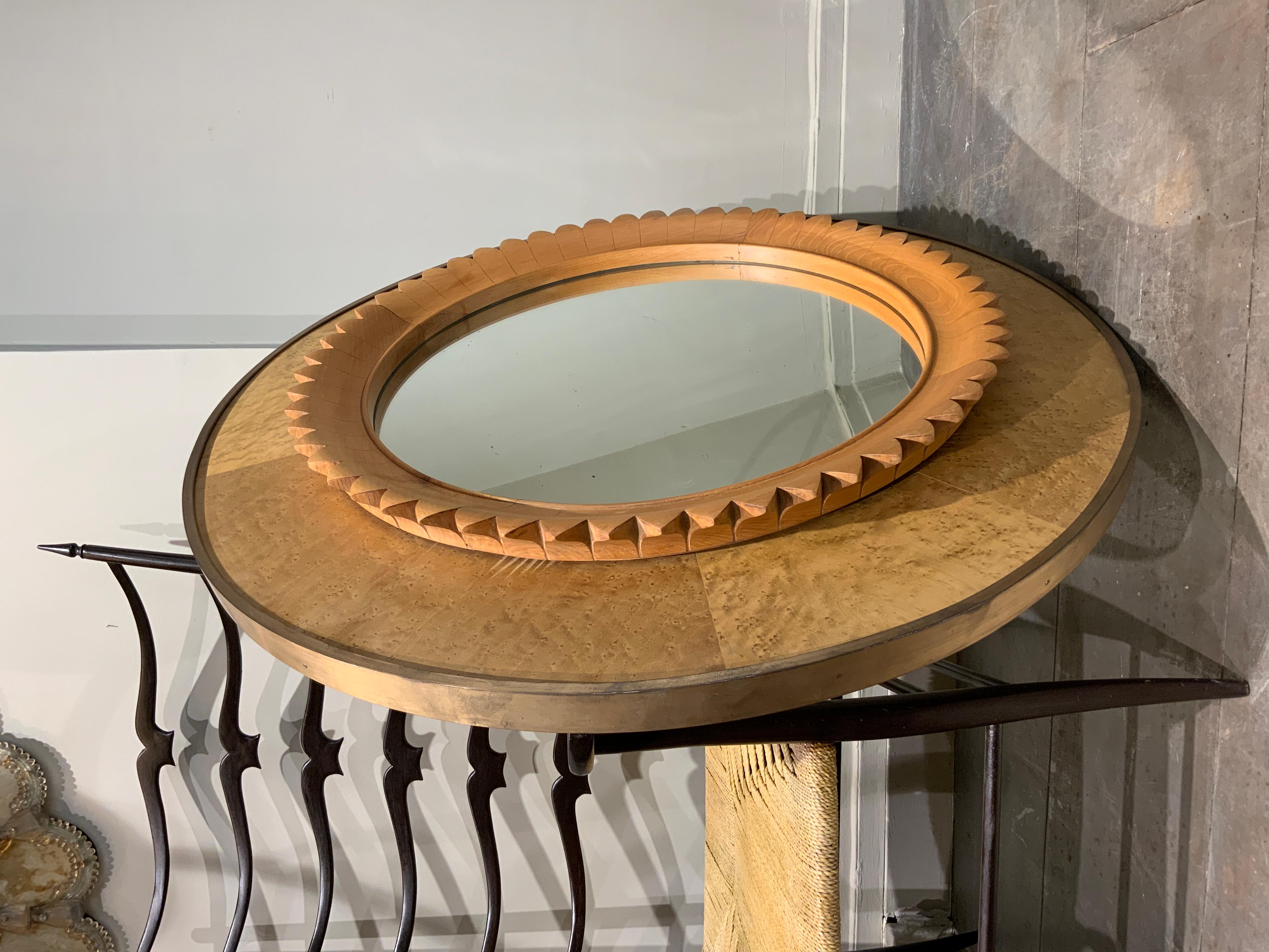 Mid-20th Century Rare Fratelli Marelli Mirror Italy 1960
