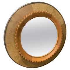 Rare Fratelli Marelli Mirror Italy 1960