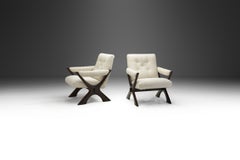 Rare paire de fauteuils « Condor » de Fredrik Schriever-Abeln, Suède, années 1960