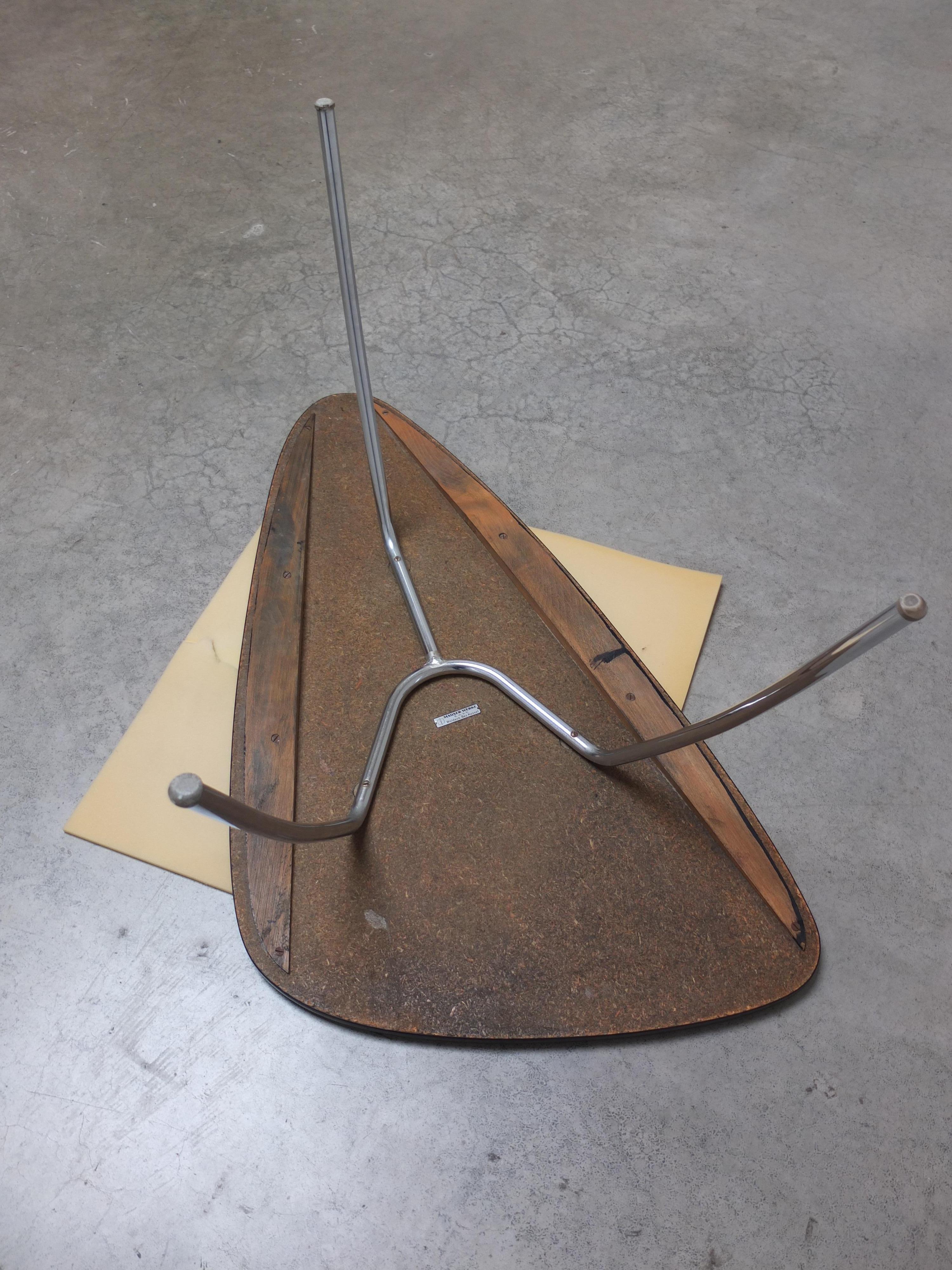 Rare Freeform Coffee Table by Mauser Werke, 1950s For Sale 10