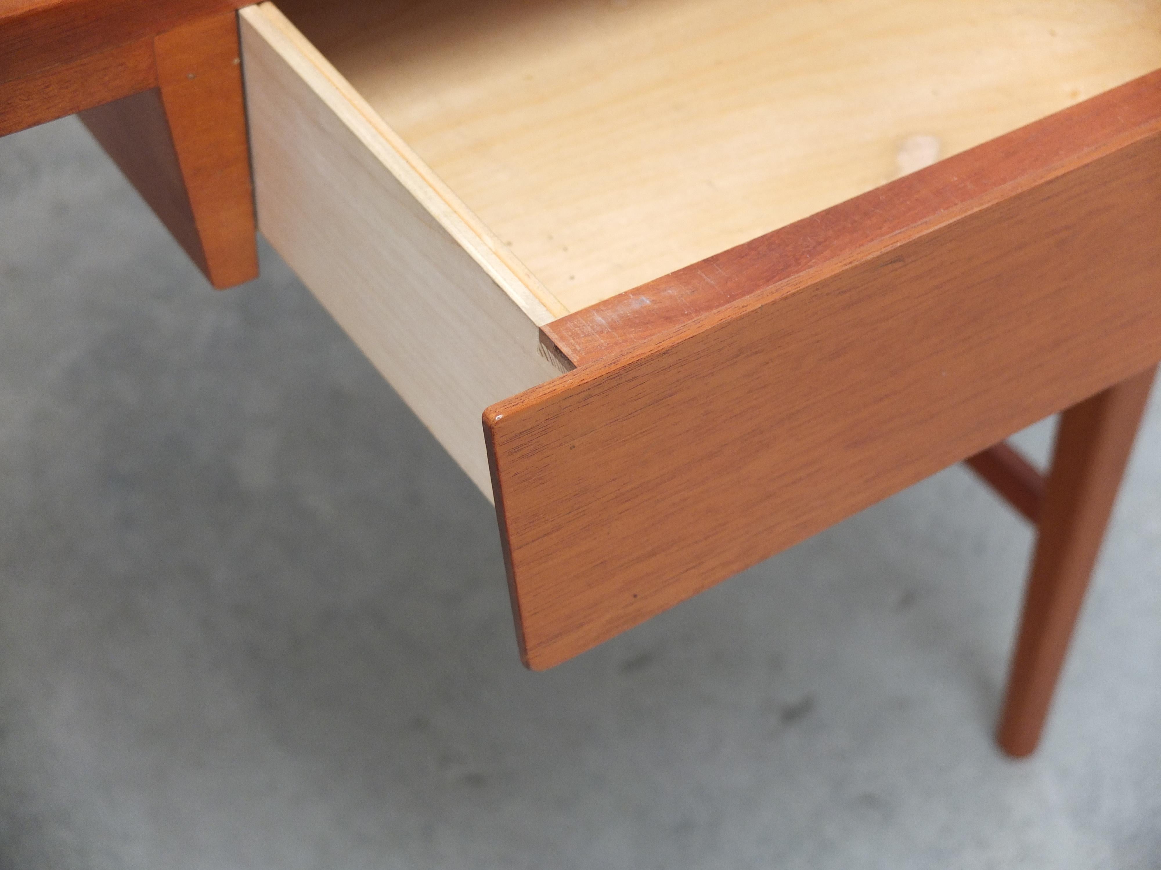 Rare Freestanding Desk by Frode Holm for Illums Bollighus, 1950s For Sale 5