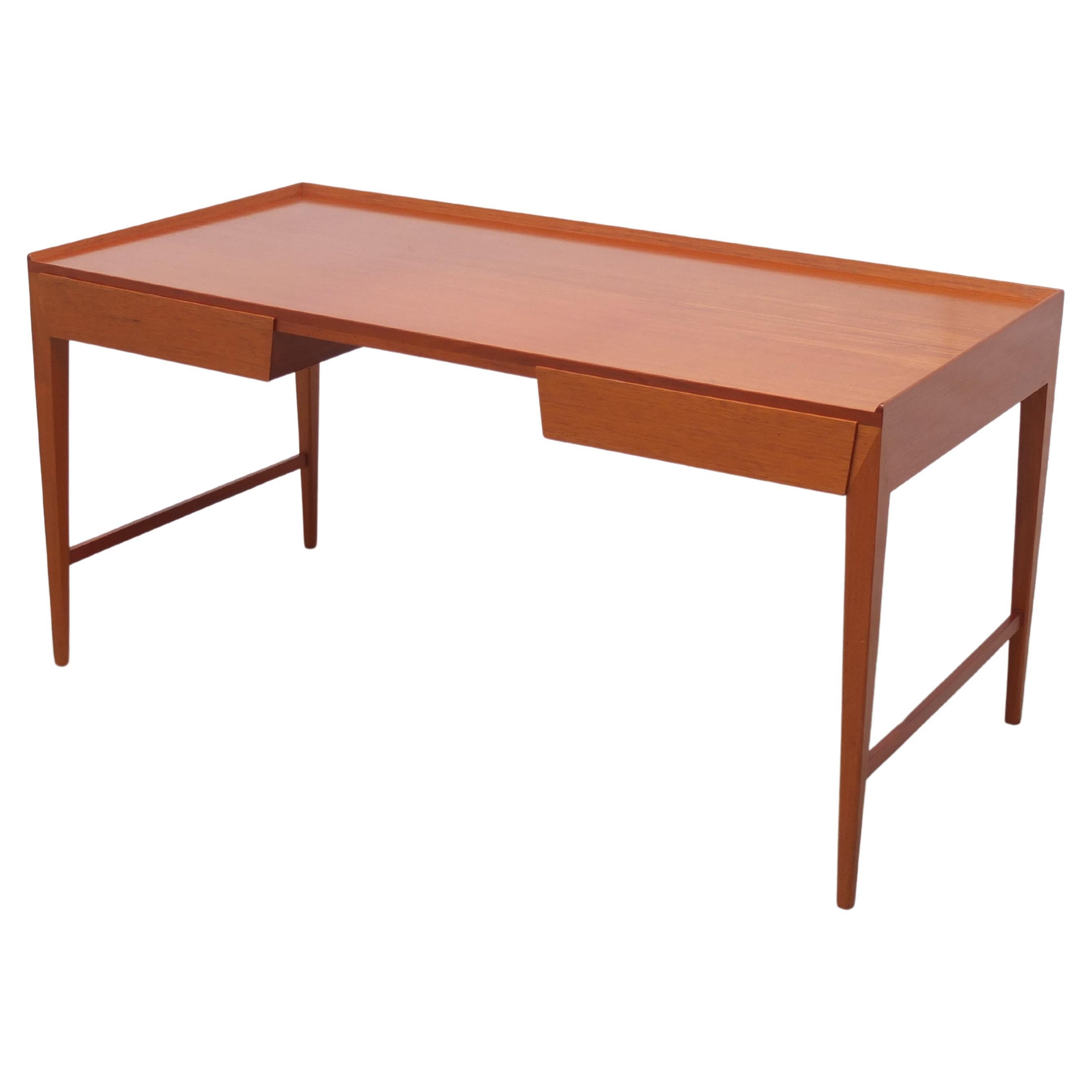 Rare Freestanding Desk by Frode Holm for Illums Bollighus, 1950s For Sale