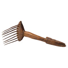 Rare peigne primitive française du 16ème siècle
