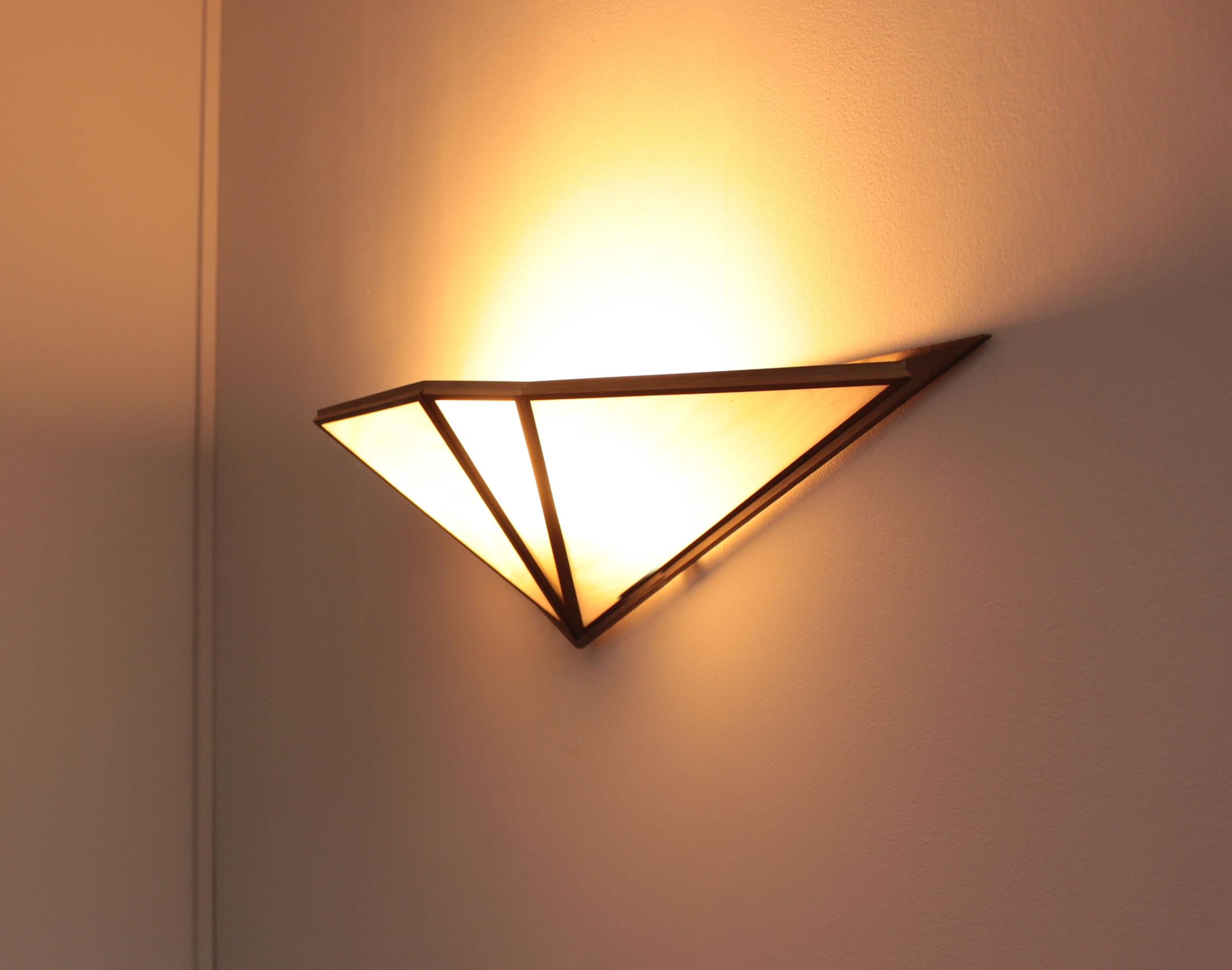 Rare French 1920s Wall Light by Jean Perzel For Sale 3
