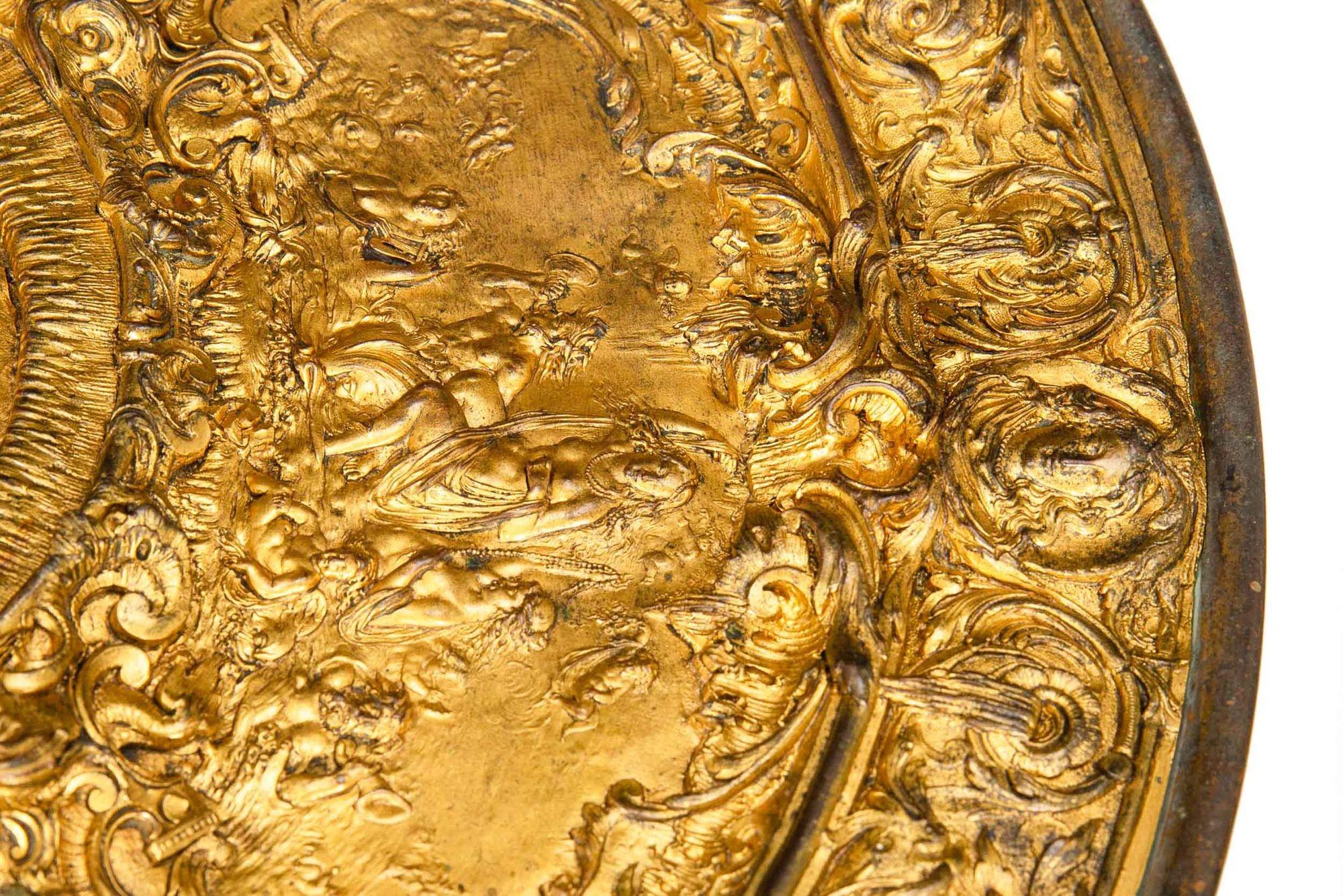 Rare table d'appoint à trépied mythologique ancienne française par Tiffany & Co. circa 1880 en vente 9