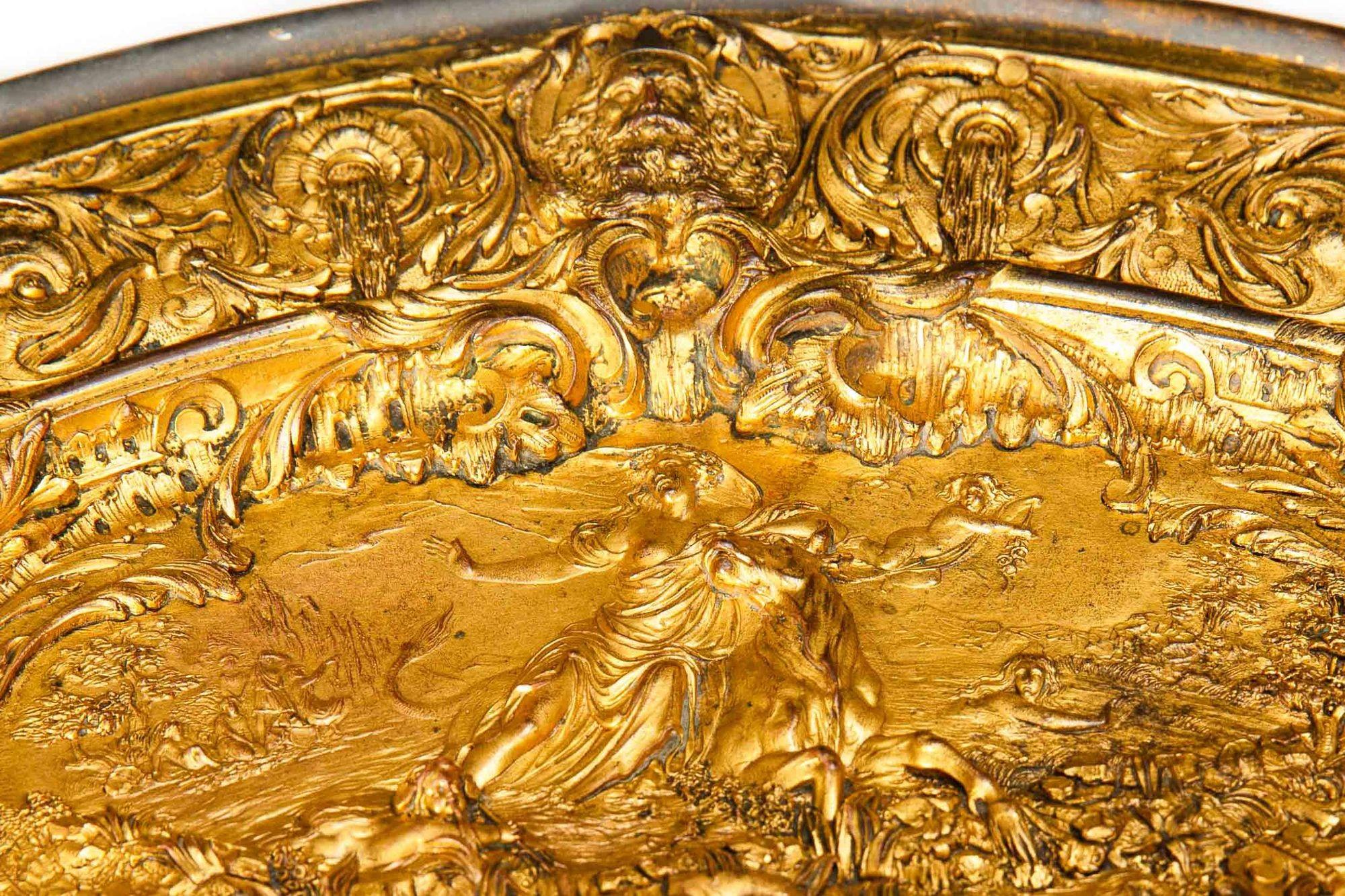 Rare table d'appoint à trépied mythologique ancienne française par Tiffany & Co. circa 1880 en vente 10