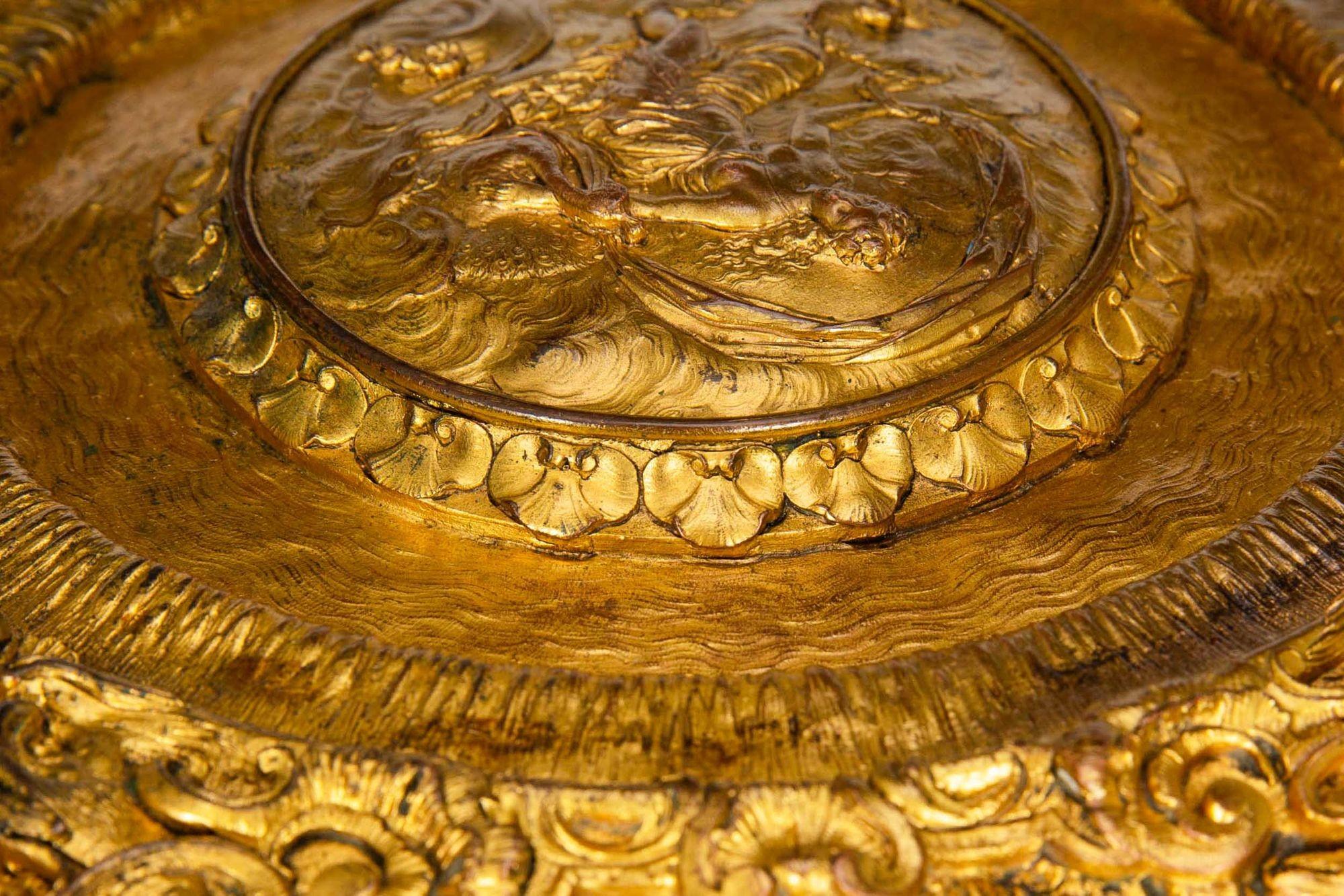 Rare table d'appoint à trépied mythologique ancienne française par Tiffany & Co. circa 1880 en vente 11