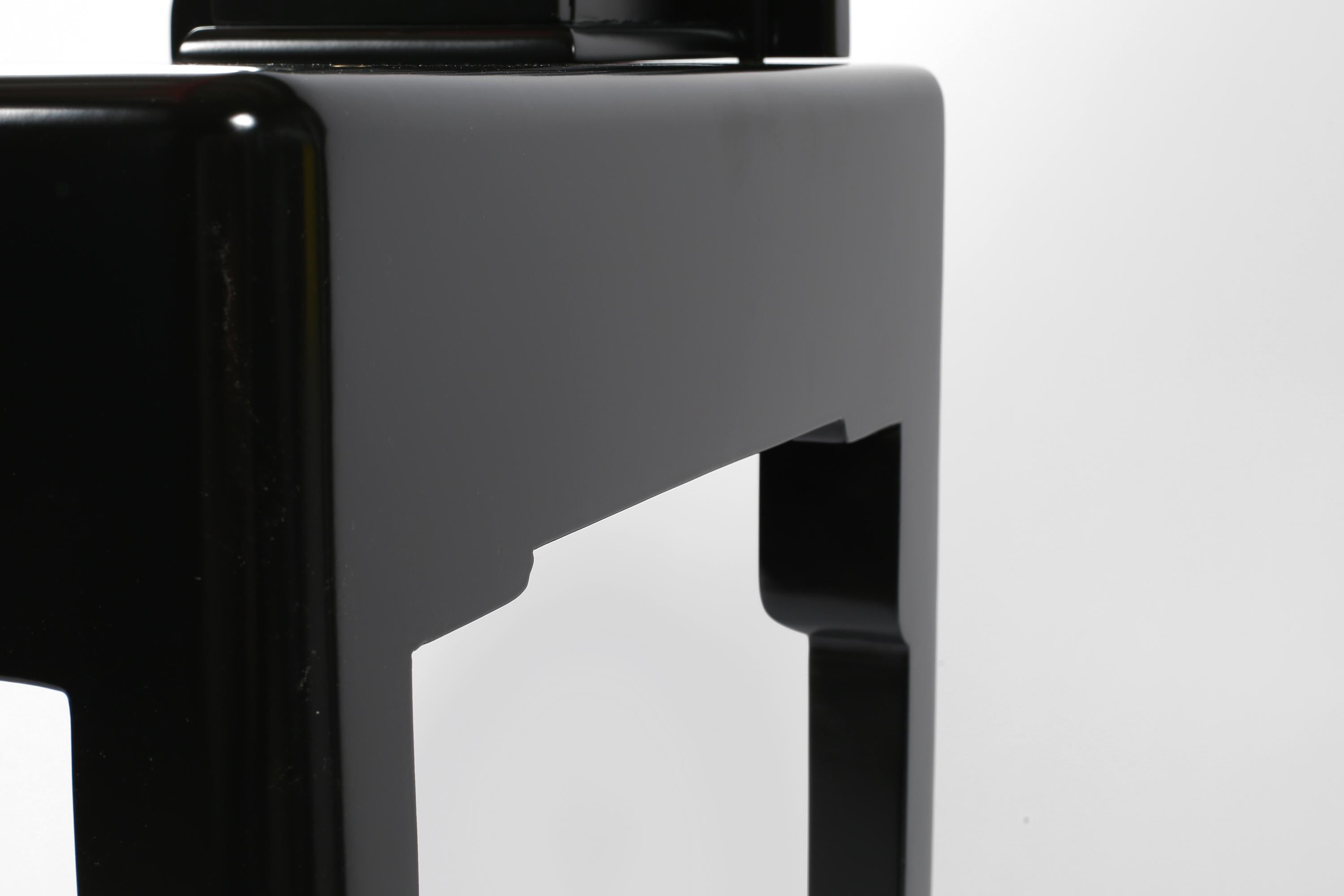 Rare French Art Deco Atelier Martine Black Lacquer Dressing Table In Good Condition For Sale In London, GB