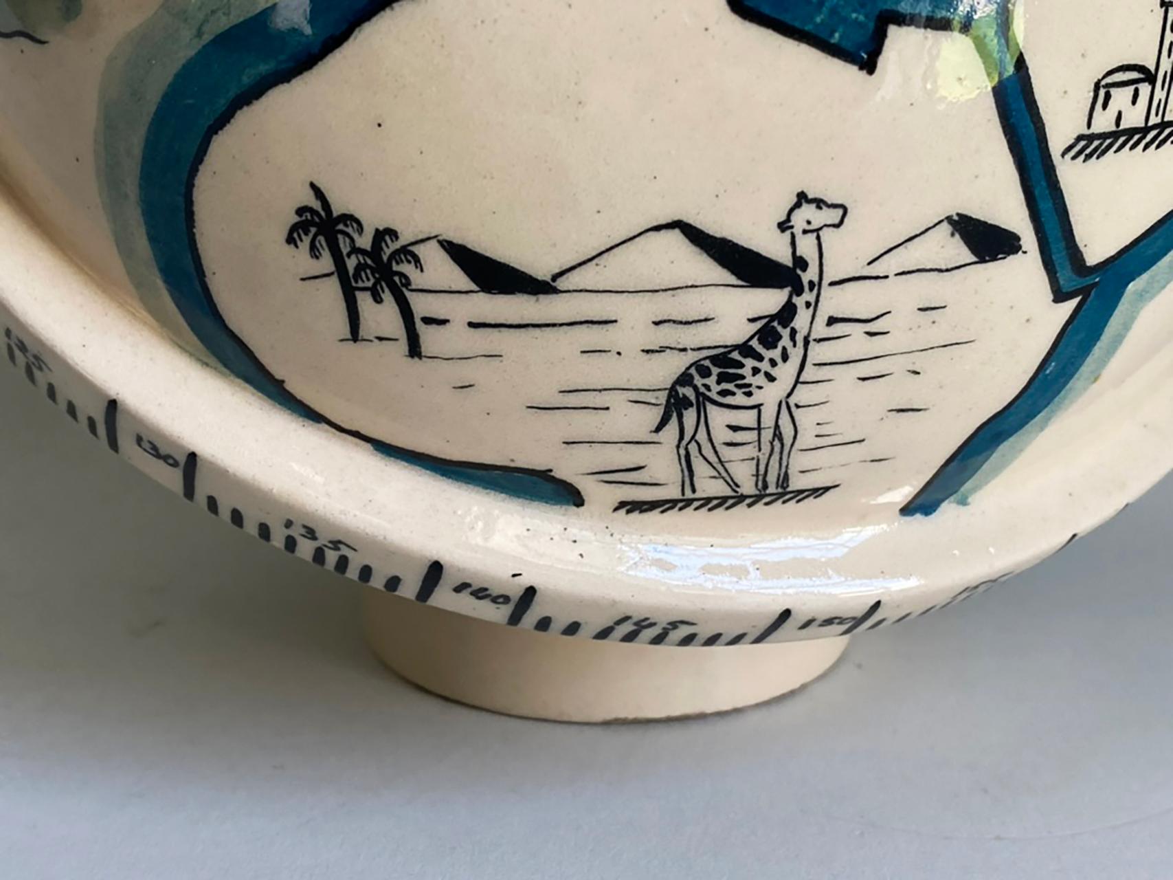 Rare French Art Deco Globe Vase by Robert Lallemant For Sale 9
