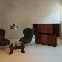 Rare French Art Deco Modernist Secretary Desk by André Sornay, 1950s