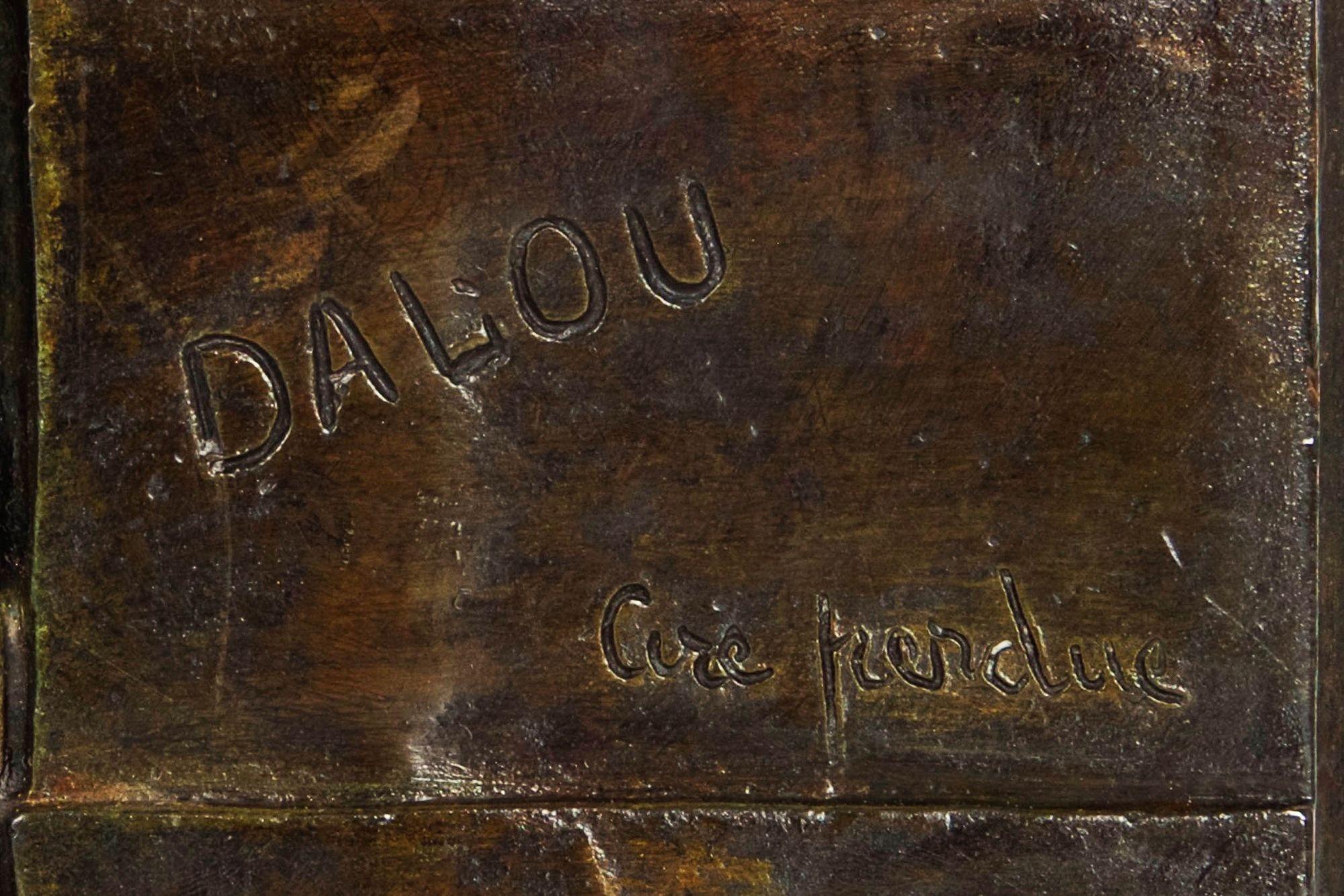 20th Century Rare French Bronze Sculpture of Antoine Lavoisier by Aimé-Jules Dalou