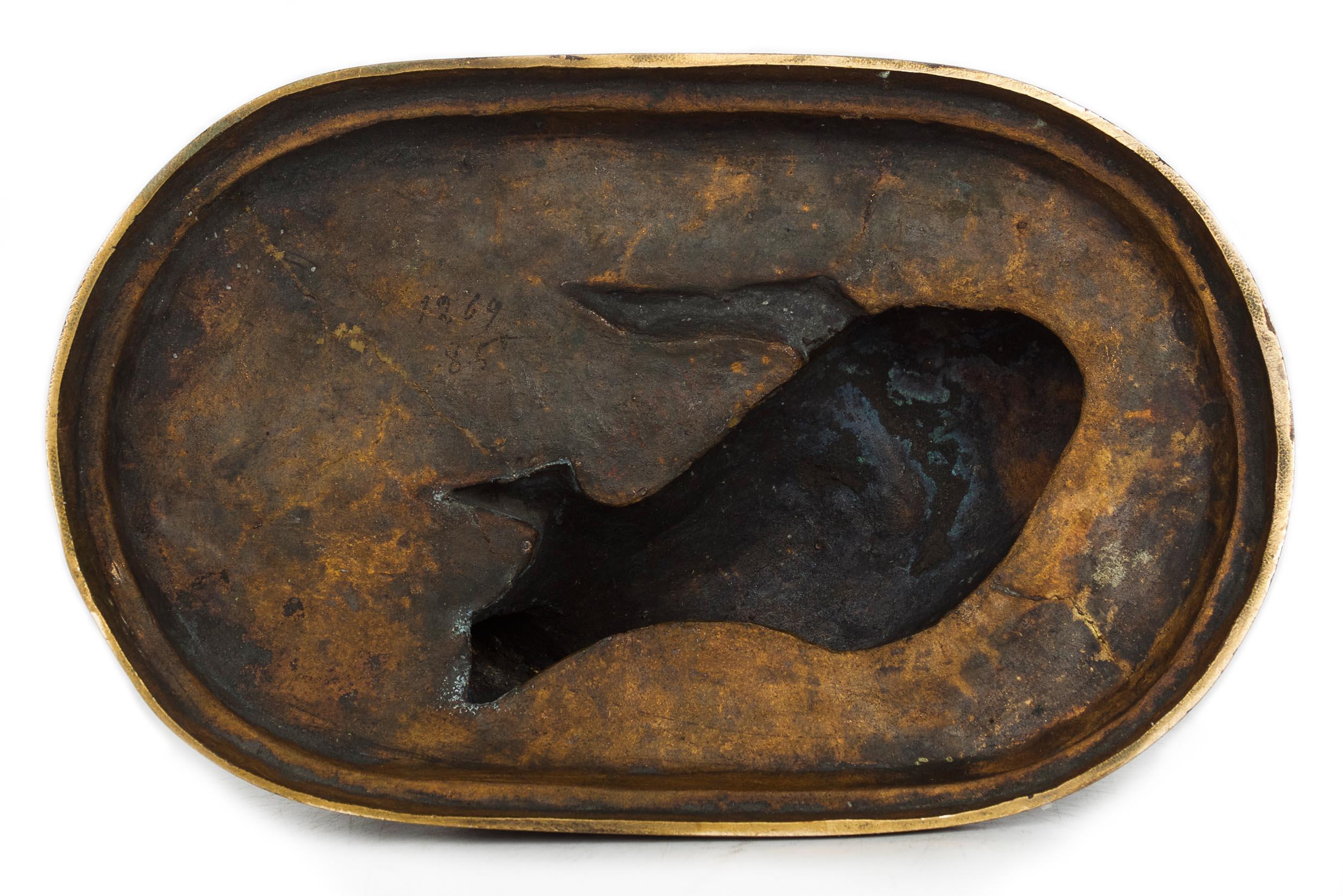 Rare sculpture française en bronze du taureau au repos par Rosa Bonheur 6