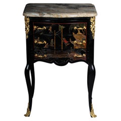 Rare French Chest of Drawers Napoleon III Chinoiserie