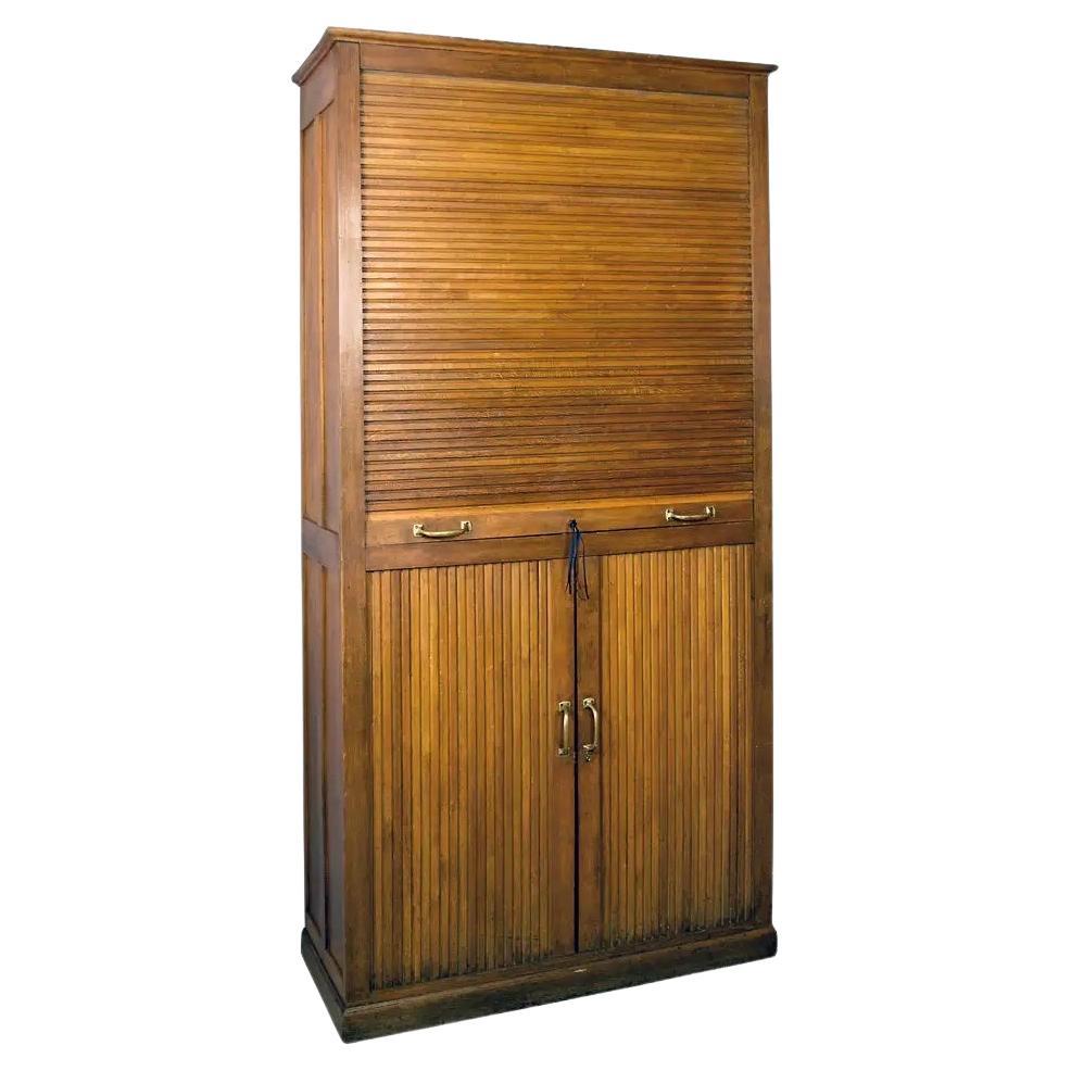 Rare French Filing Cabinet For Sale