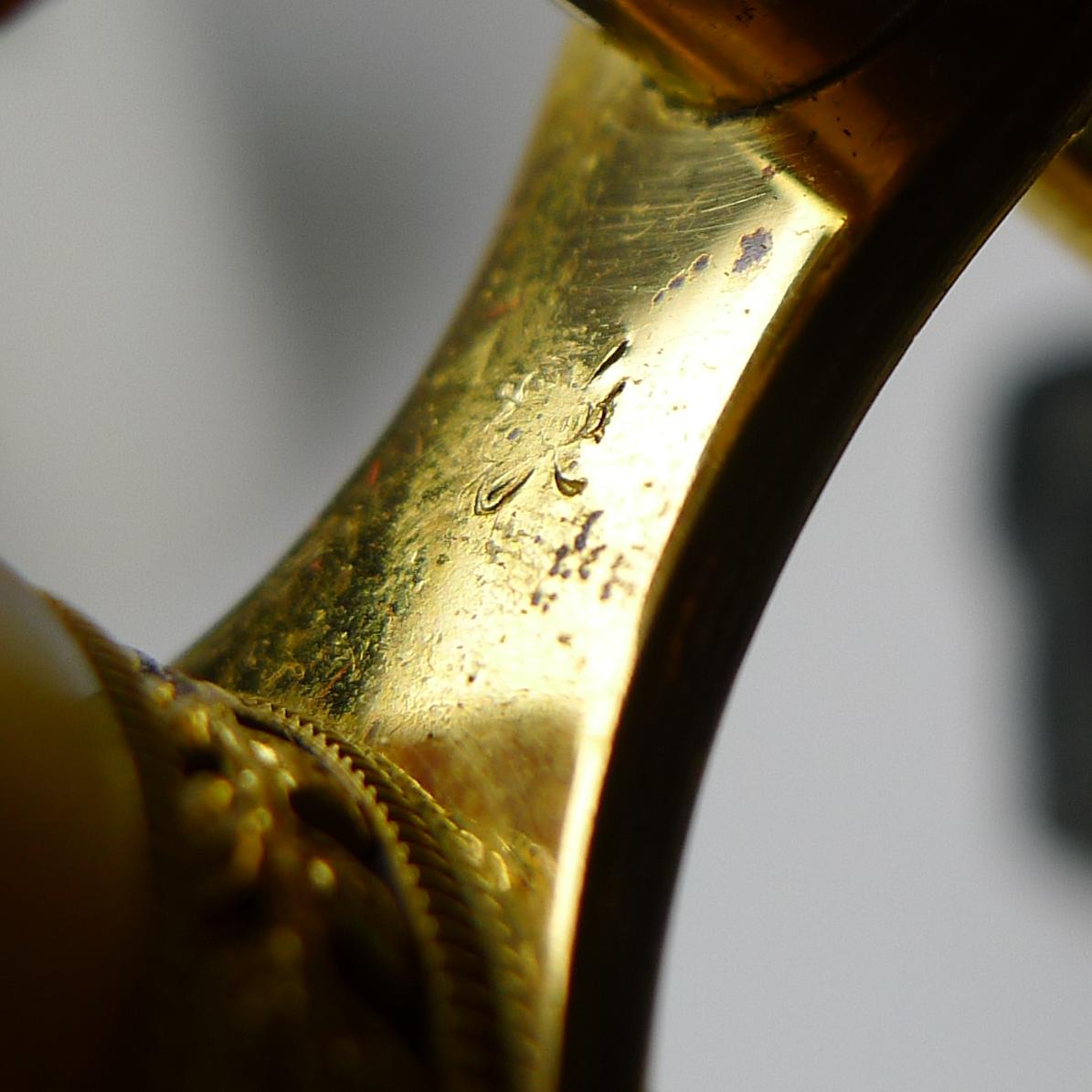 Rare French LeMaire, Paris Opera Glasses - Golden Mother of Pearl 2
