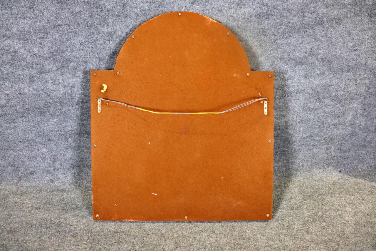 Rare miroir français Line Vautrin Mid Century Modern en vente 5