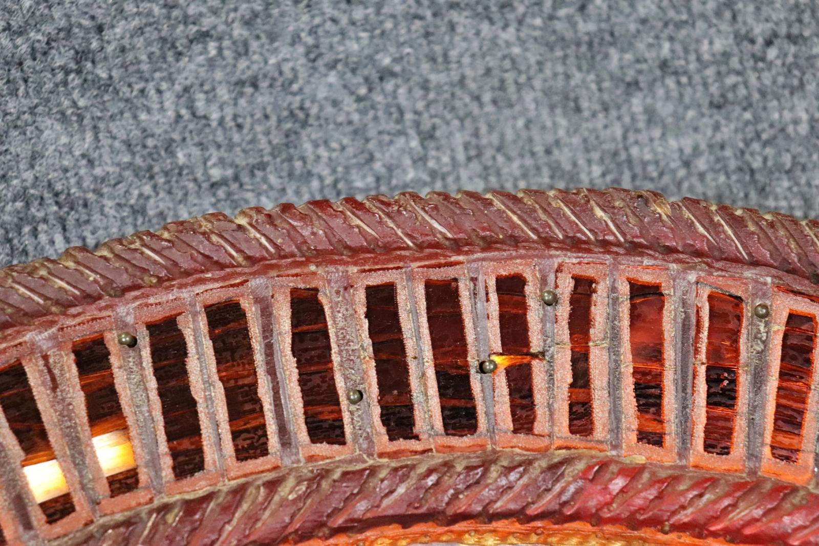 Rare miroir français Line Vautrin Mid Century Modern Bon état - En vente à Swedesboro, NJ