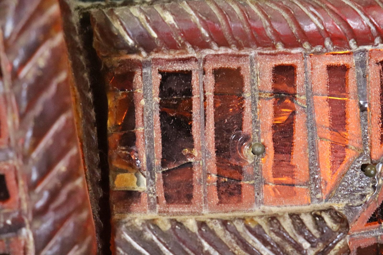 Résine Rare miroir français Line Vautrin Mid Century Modern en vente