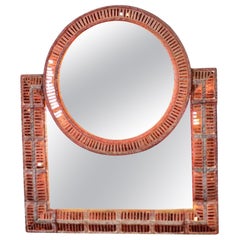 Rare miroir français Line Vautrin Mid Century Modern