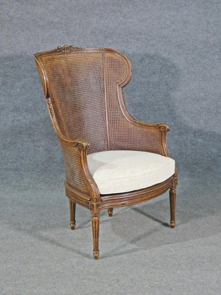 This is a fantastic and very rare cane duchess brisee. The piece is from the 1920s and has an incredible amount of charm and elegance? The piece is over 100 years old and will have subtle and minor signs of wear and maybe even a few minor damages to