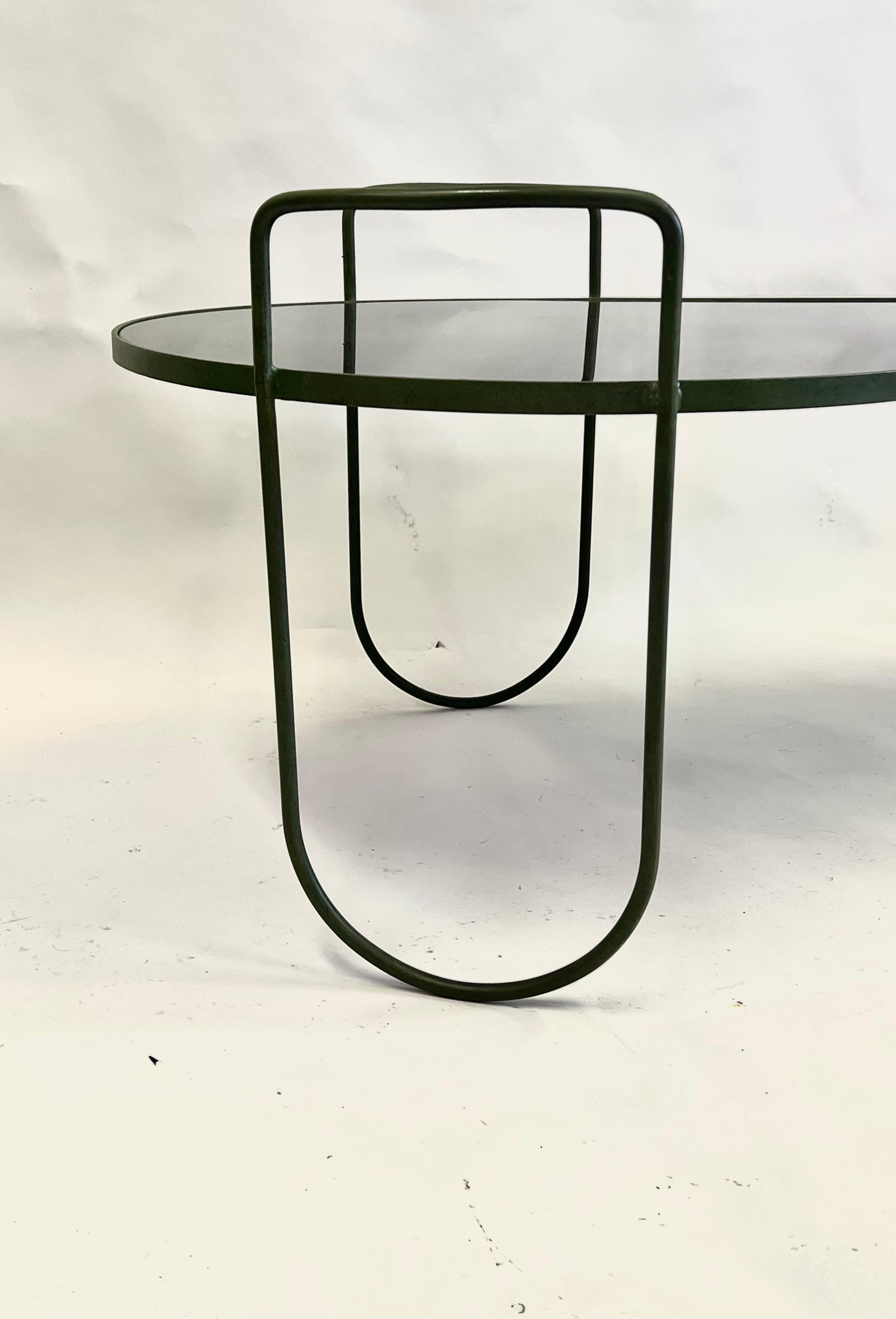 Rare French Mid-Century Suspended Organic Form Coffee Table For Sale 10