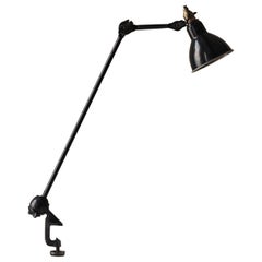 Rare French model 201 table lamp by Bernard-Albin Gras for Ravel Clamart, 1930s.