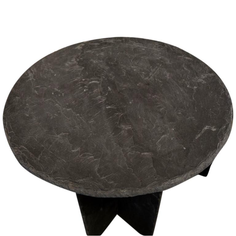 Rare French Slate Tables, circa 1960 In Good Condition In Culver City, CA