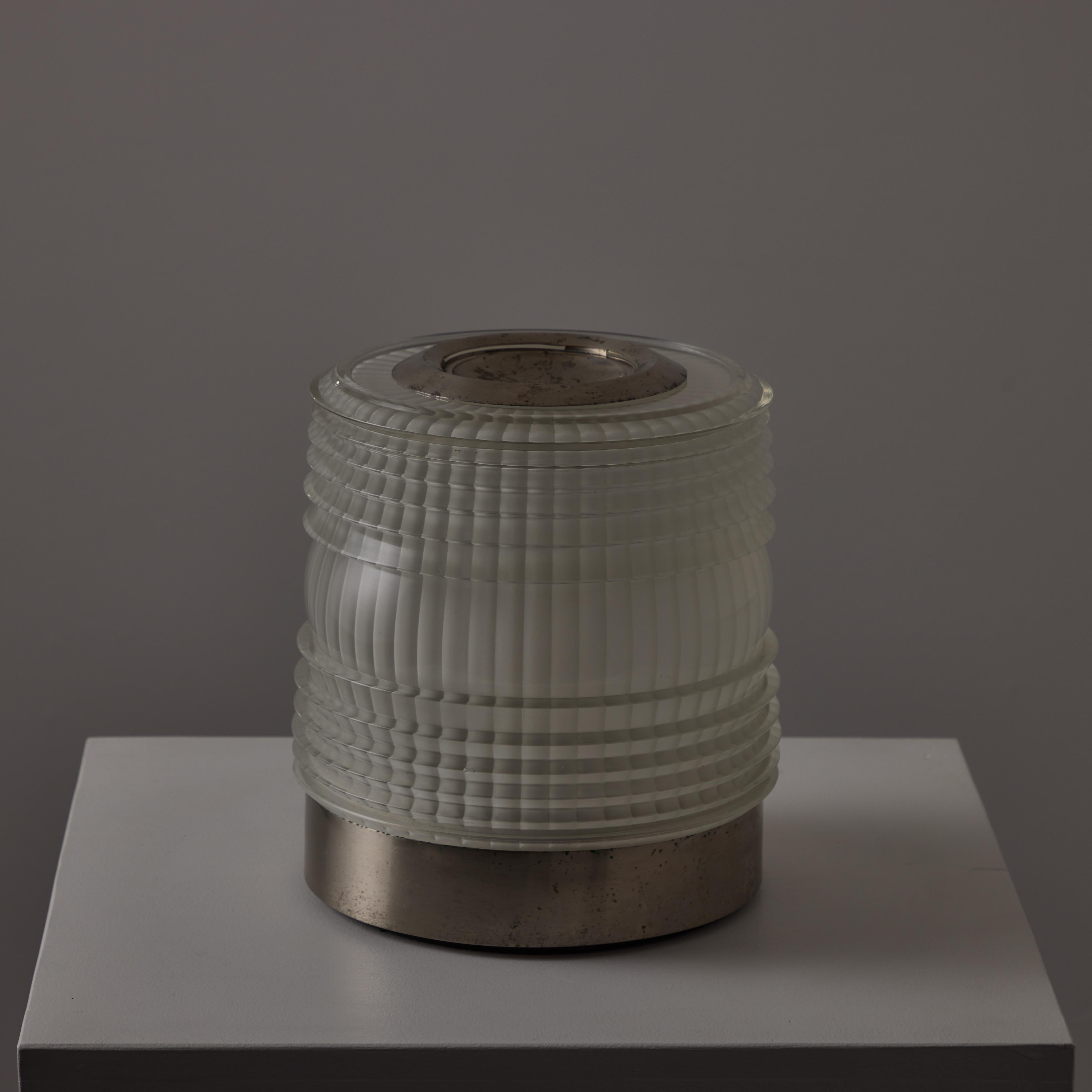 Rare ‘Fresnel’ Table Lamp by Joe Colombo for Oluce In Good Condition In Los Angeles, CA