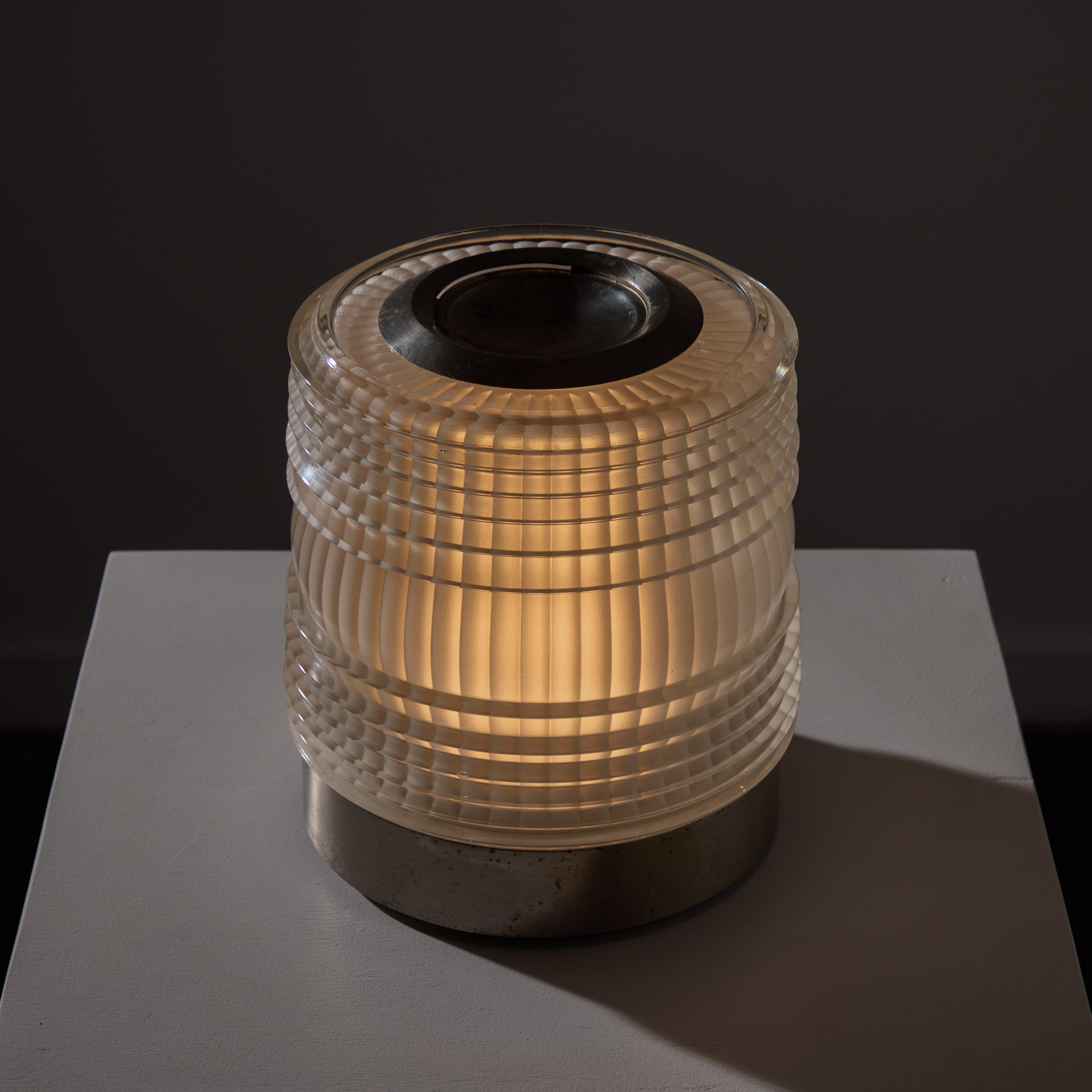 Rare ‘Fresnel’ Table Lamp by Joe Colombo for Oluce 1
