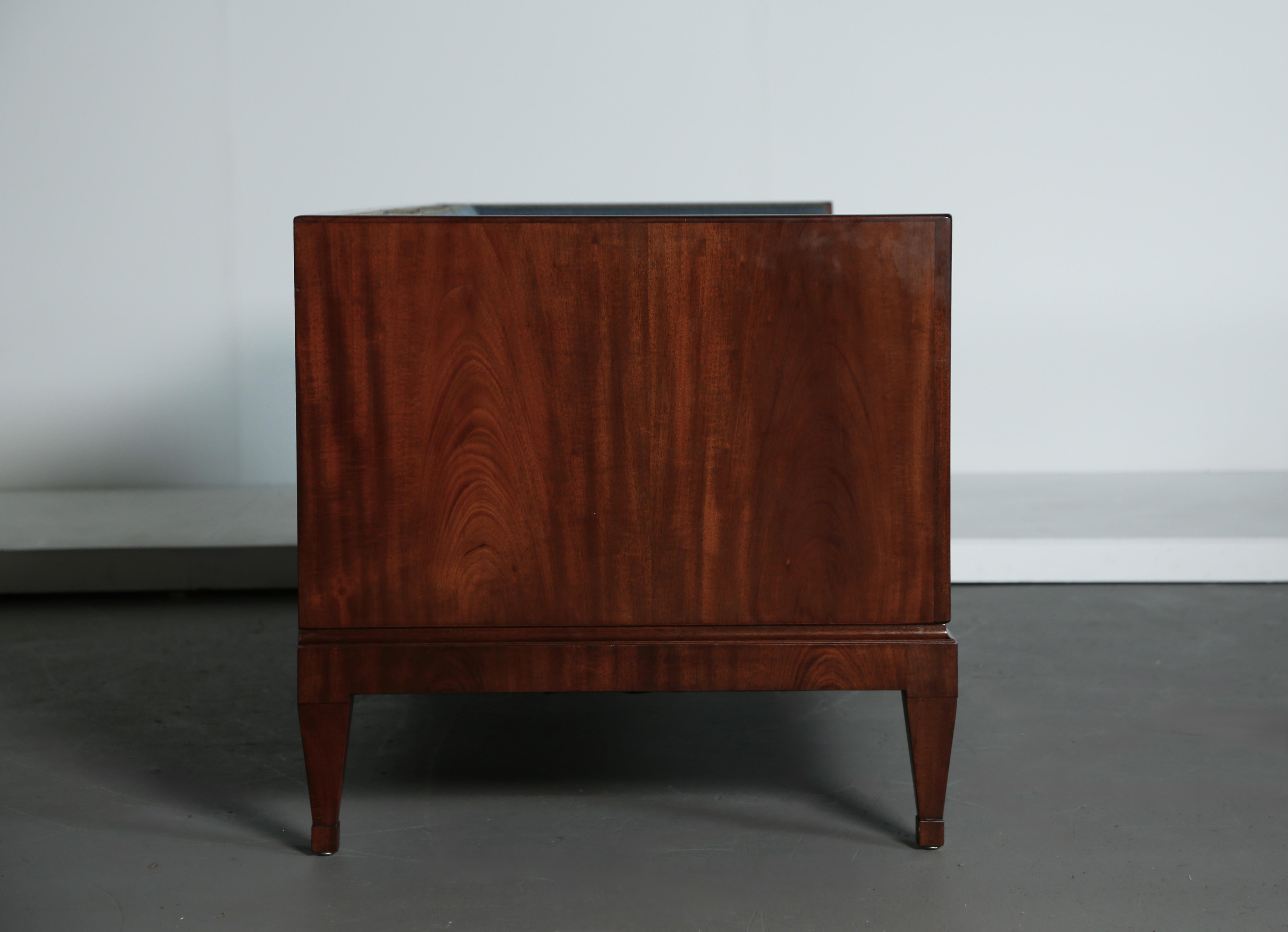 Rare Frits Henningsen Box Sofa, Denmark, 1940s-1950s im Angebot 8