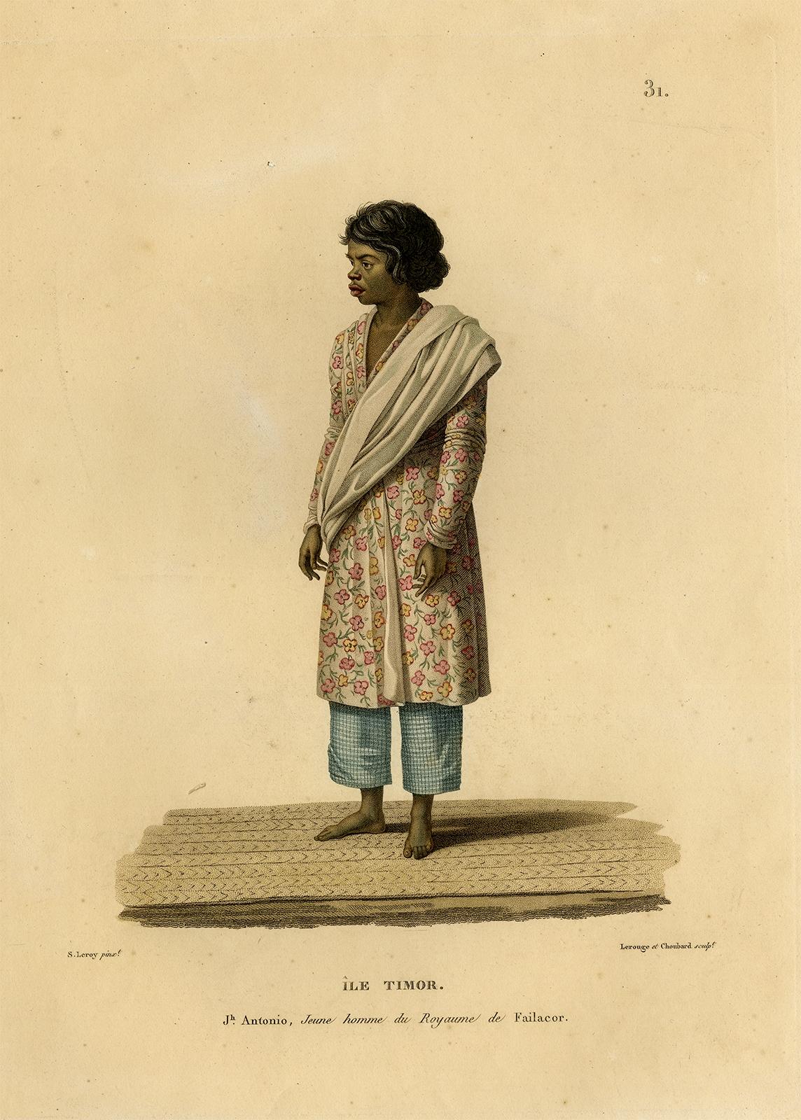 Gravure ancienne, titrée : 