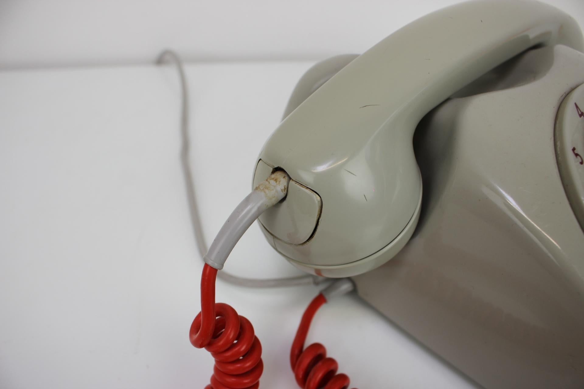 Raro teléfono funcional LM Ericsson, años 60, Checoslovaquia en venta 1