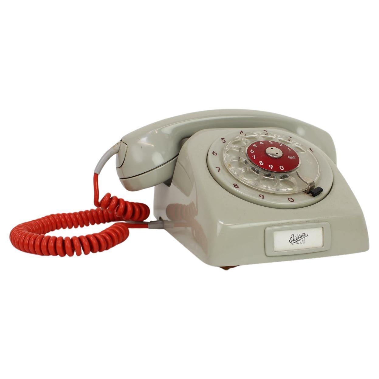 Rare Functional Telephone LM Ericsson, 1960's, Czechoslovakia